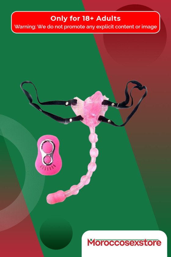 Wearable Butterfly Whip Anal Vagina Stimulator SO-003