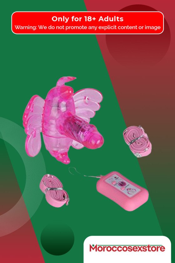 Butterfly Remote Control Strap On Vibrator SO-009