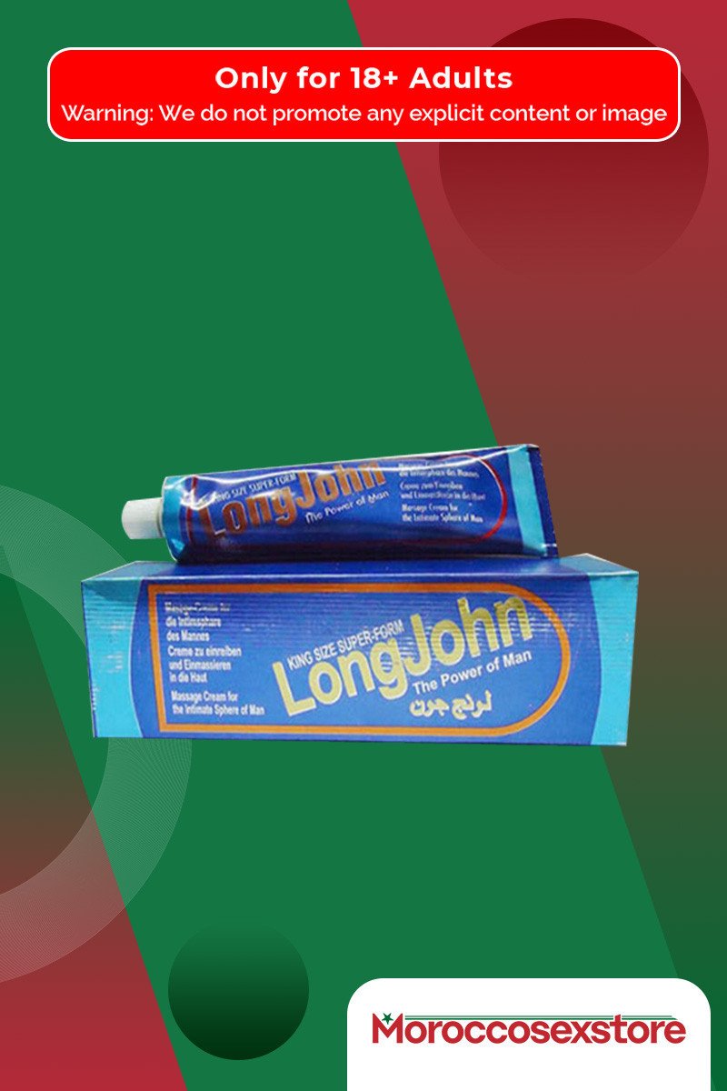 Long John Penis Enlargement Cream- The Power of Man PEC-003