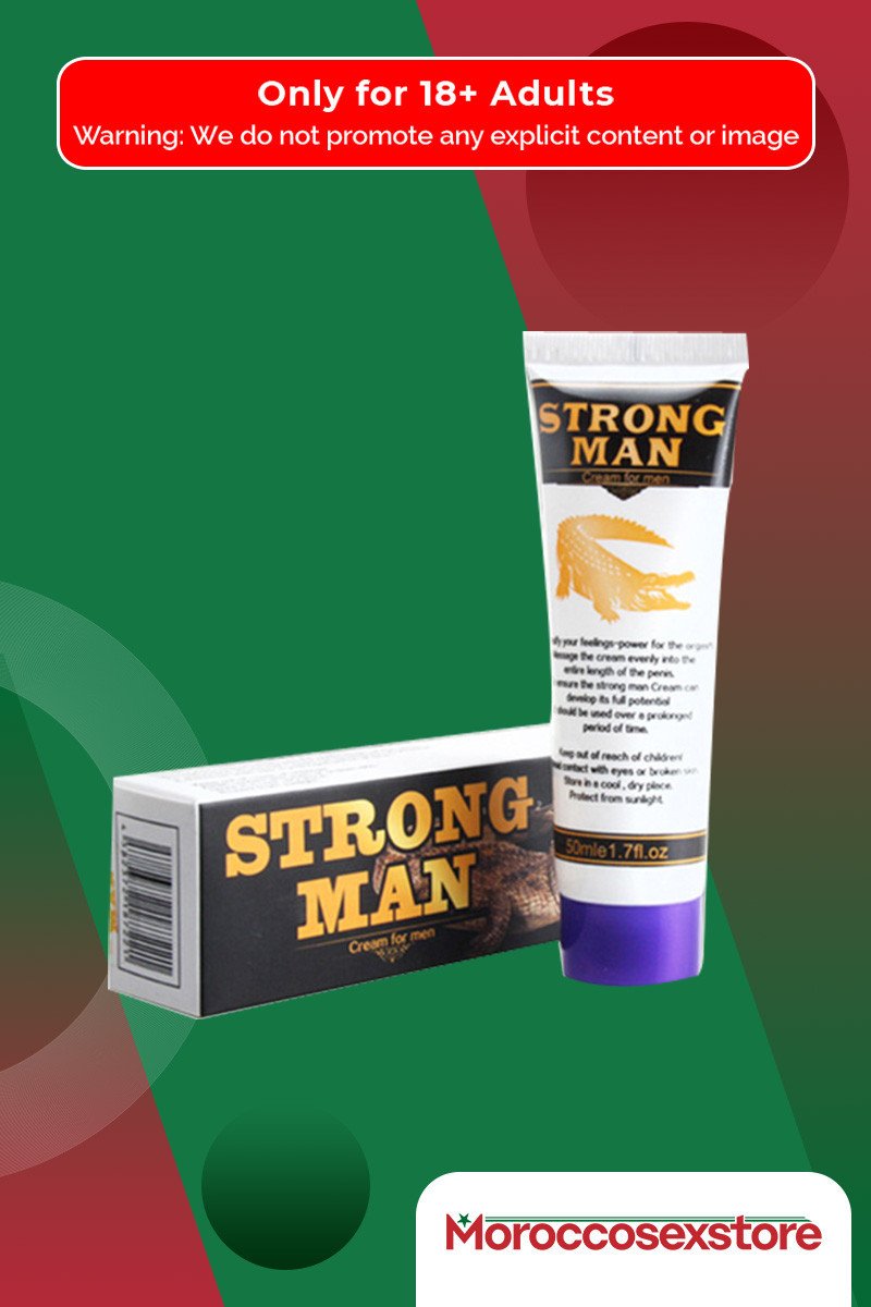 Strong Man XXL Big Dick Penis Enlargement Cream PEC-008