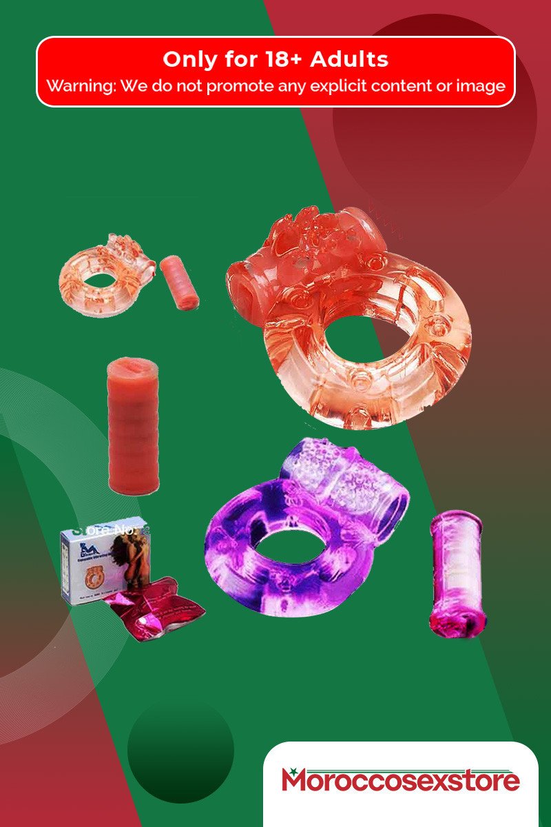 Cock Ring Vibrator 2pcs CR-001