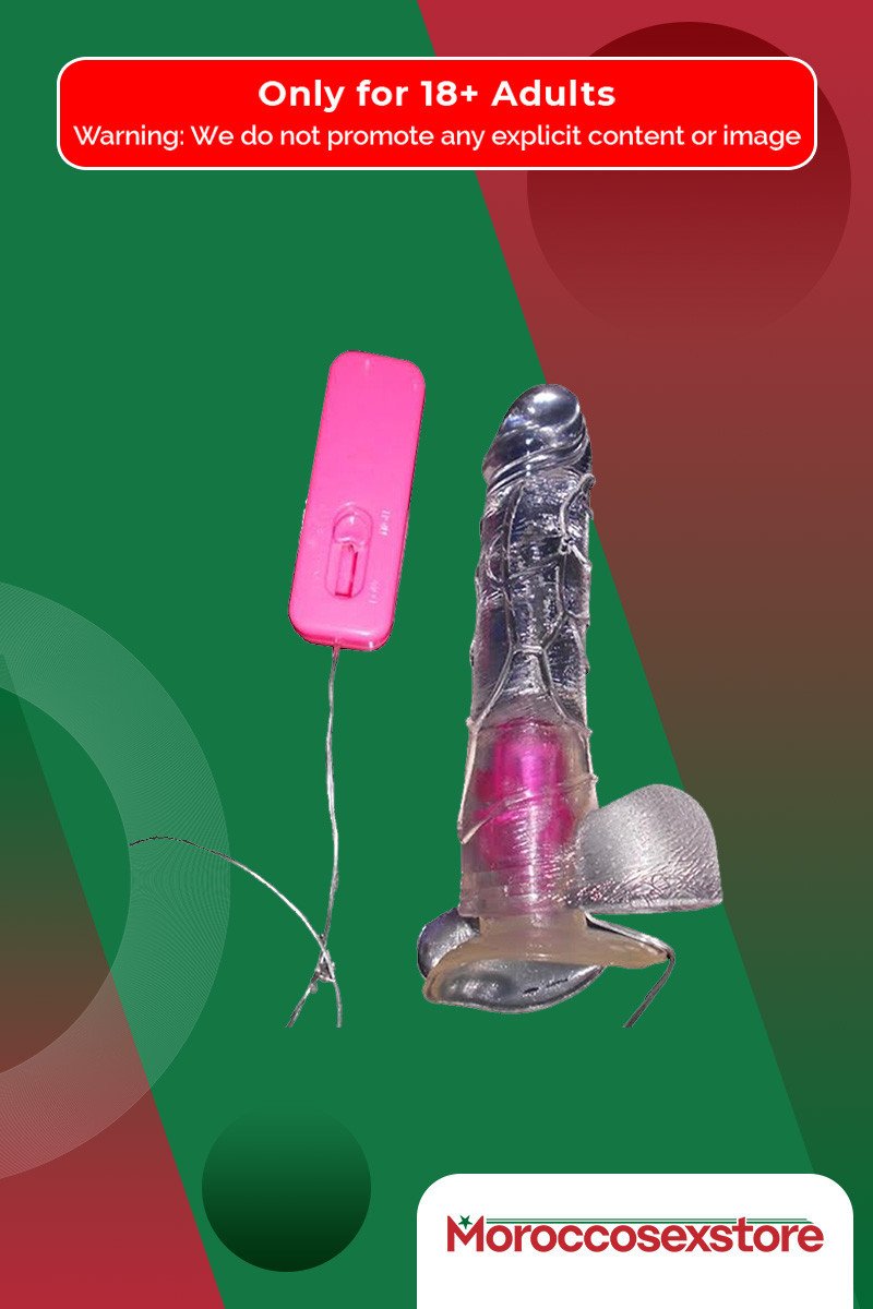 Crystal Lover Jelly Realistic Vibrator with Suction Cup RSV-065