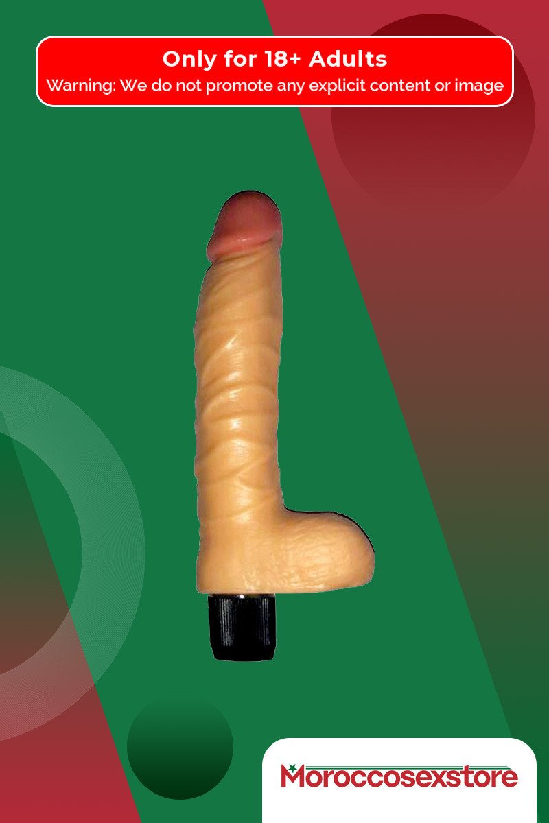Realistic Penis with Vibrations And Real Feel Balls RSV-074