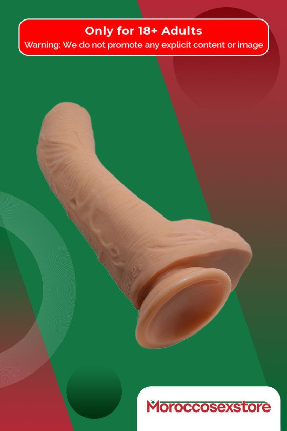 Realistic Non-vibrator with Round Balls and Suction Base RSNV-029