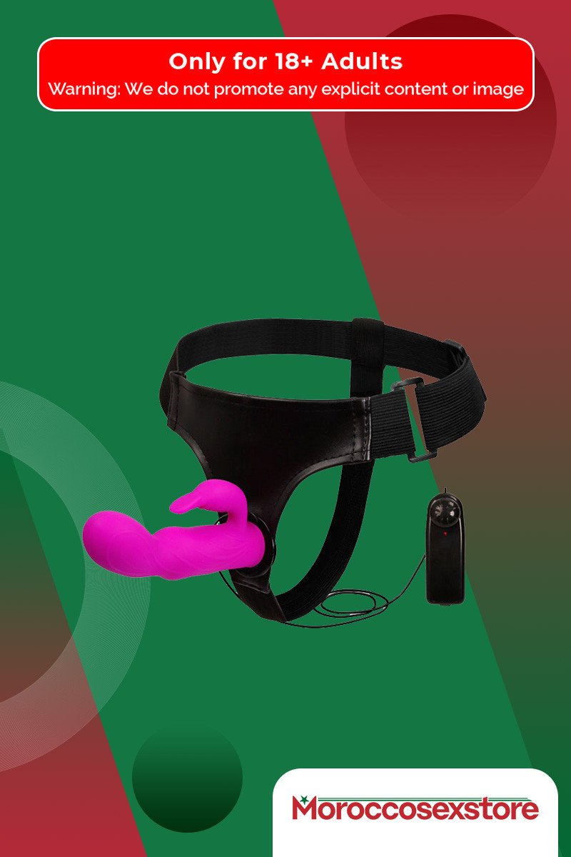 Baile Ultra Harness Strap-on Dildo with Multi-speed Vibrations SO-030